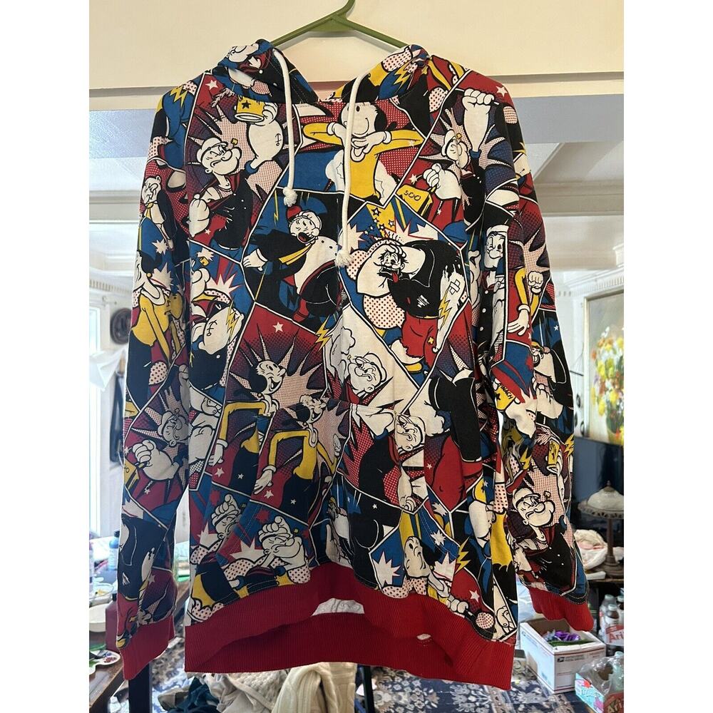 Popeye X Large Kids Hoodie Vintage